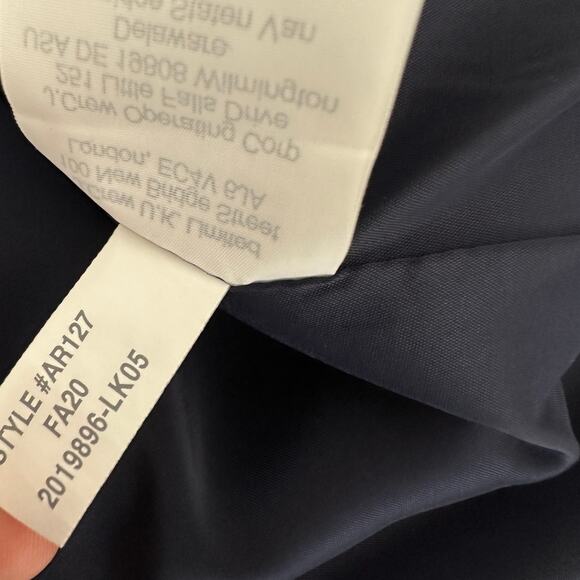 J.Crew Sommerset Blazer Jacket Italian Stretch Wool Black Oversized US 0 NWT - Picture 15 of 16